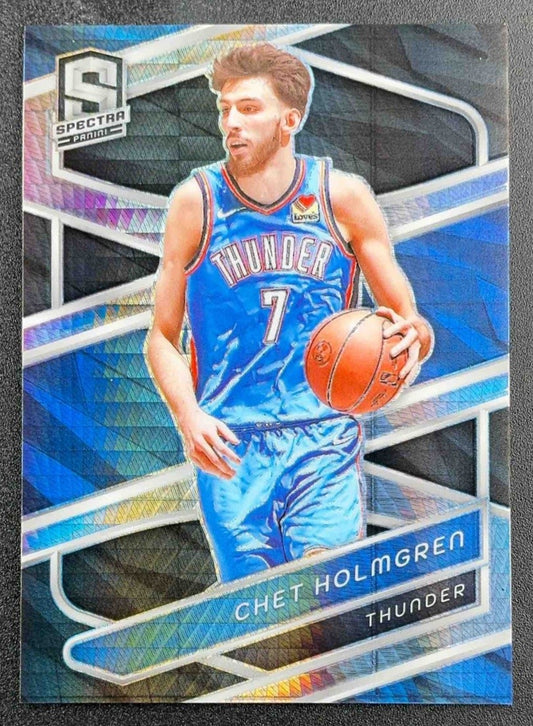 CHET HOLMGREN 2023-24 PANINI SPECTRA #105 THUNDER