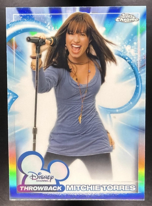 MITCHIE TORRES 2026 TOPPS CHROME DISNEY #DC-10 CHANNEL