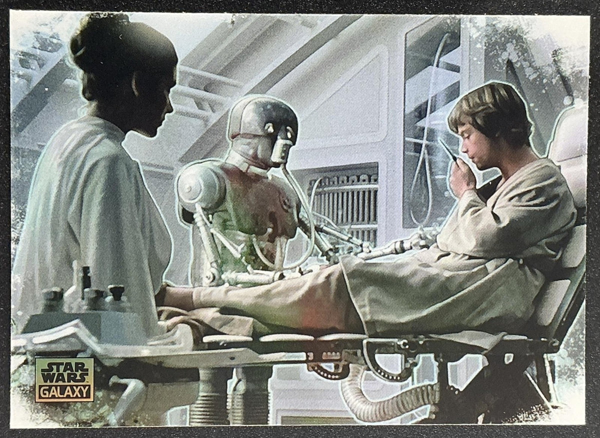 2025 Topps Chrome Star Wars Galaxy Luke Skywalker's Recovery #SWIN-11 Refractor