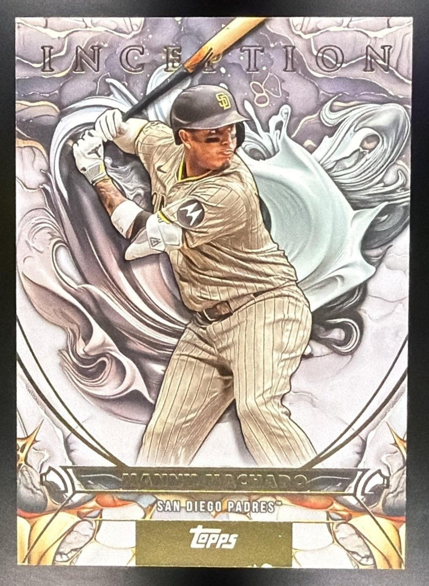 MANNY MACHADO 2025 TOPPS INCEPTION #116 - SHORT PRINTS SP PADRES