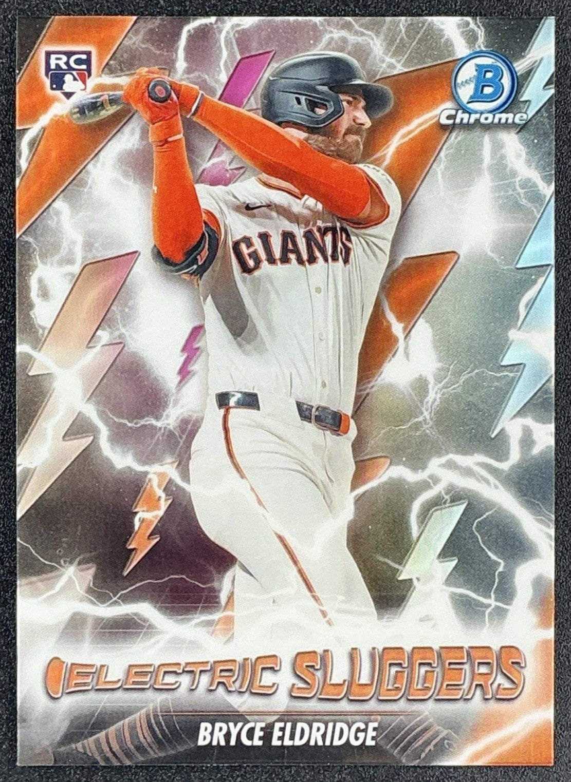 BRYCE ELDRIDGE 2026 BOWMAN #ES-11 ELECTRIC SLUGGERS CHROME RC GIANTS