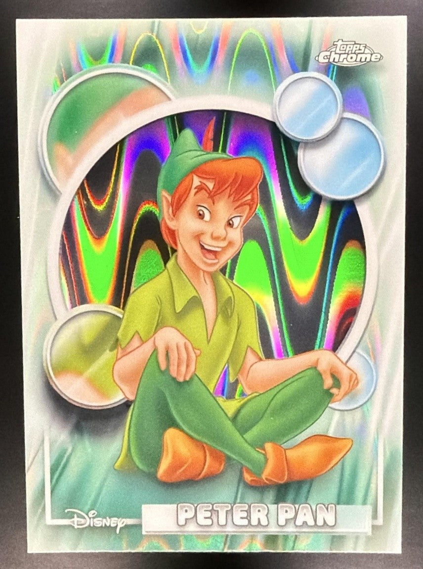 PETER PAN 2026 TOPPS CHROME DISNEY #165 RAYWAVE REFRACTOR