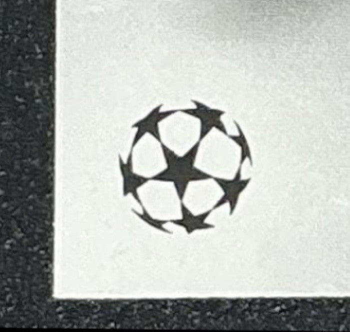 2023 Topps UEFA Club Competitions Shurandy Sambo #27 Black and White Icy /150 RC
