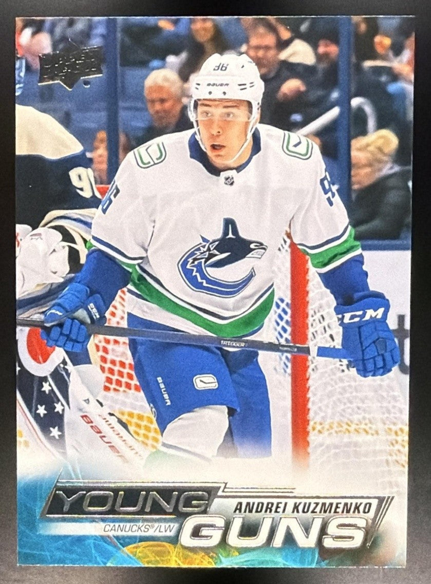 ANDREI KUZMENKO 2022-23 UPPER DECK #465 YOUNG GUNS RC CANUCKS