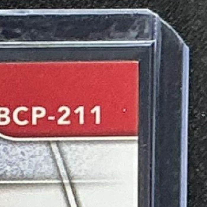 2025 Bowman Chrome Brayan Cortesia #BCP-211 Reptilian Blue Refractor /150 1st