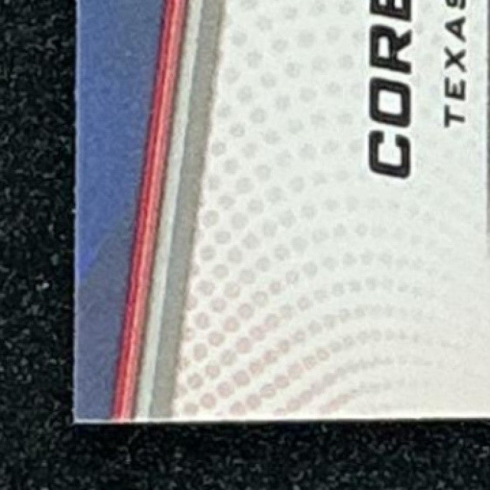 COREY SEAGER 2025 BOWMAN'S BEST #1 REFRACTOR RANGERS