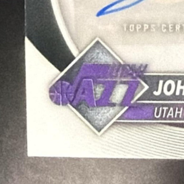 JOHN TONJE 2025-26 BOWMAN #BCA-JE CHROME AUTO RC JAZZ