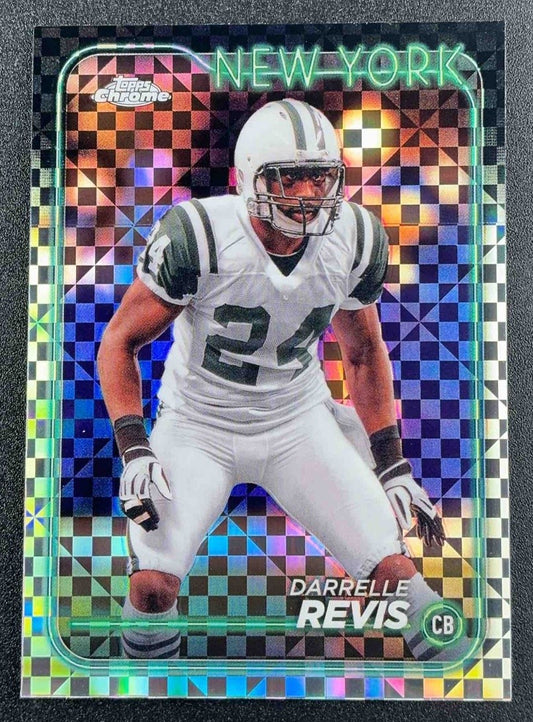 DARRELLE REVIS 2024 TOPPS CHROME #146 X-FRACTOR JETS