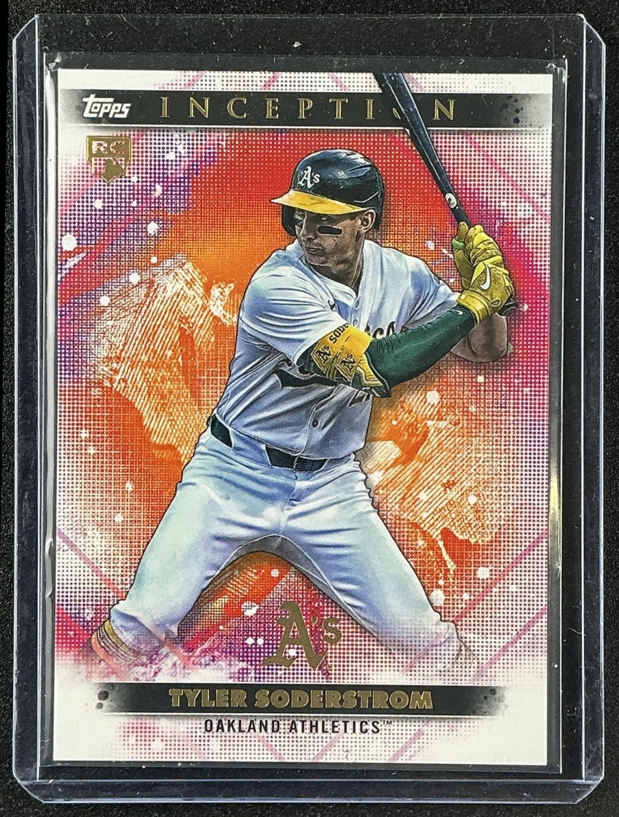 TYLER SODERSTROM 2024 TOPPS INCEPTION #47 RC ATHLETICS