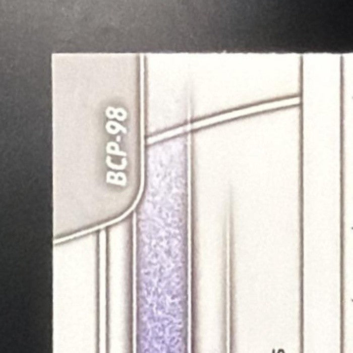 2025 Bowman Otega Oweh #BCP-98 Chrome Reptilian Refractor 1st Prospect