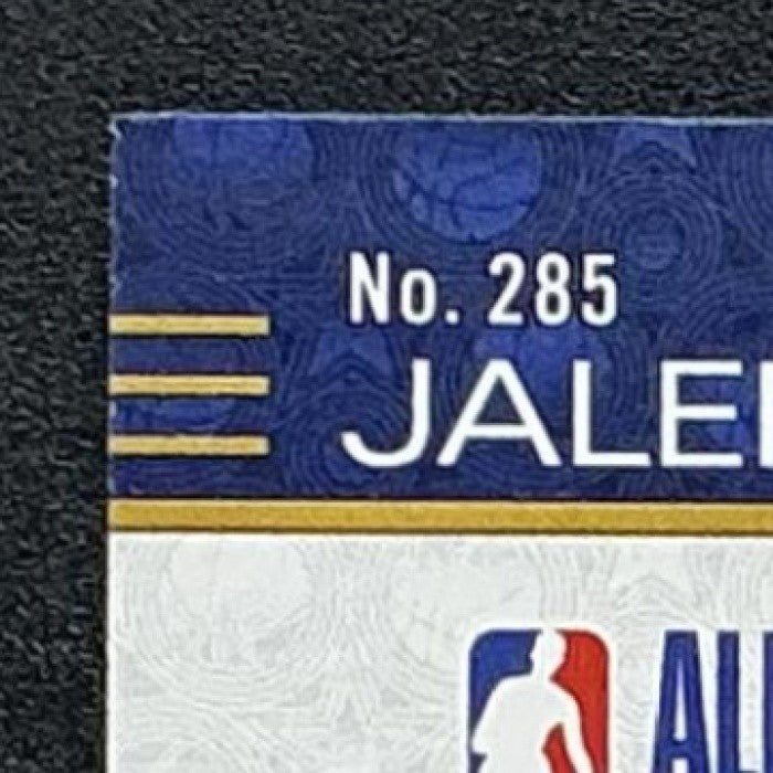 JALEN WILLIAMS 2025-26 TOPPS HOOPS #285 RAINBOW FOIL ALL-STAR THUNDER