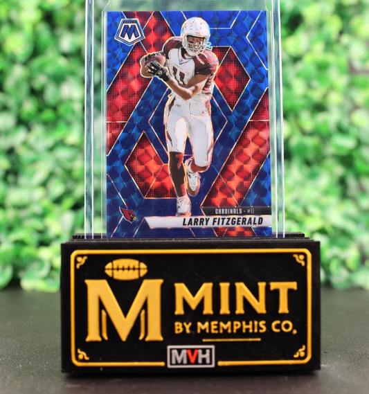 Larry Fitzgerald 2025 Mosaic Blue Prizm /99 SP Arizona Cardinals HOF