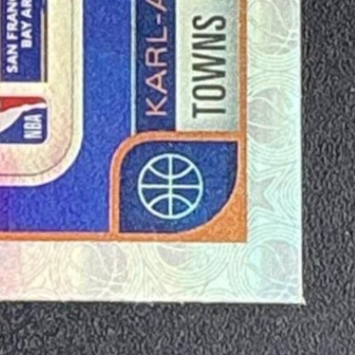 KARL-ANTHONY TOWNS 2025-26 TOPPS HOOPS #292 RAINBOW FOIL ALL-STAR KNICKS