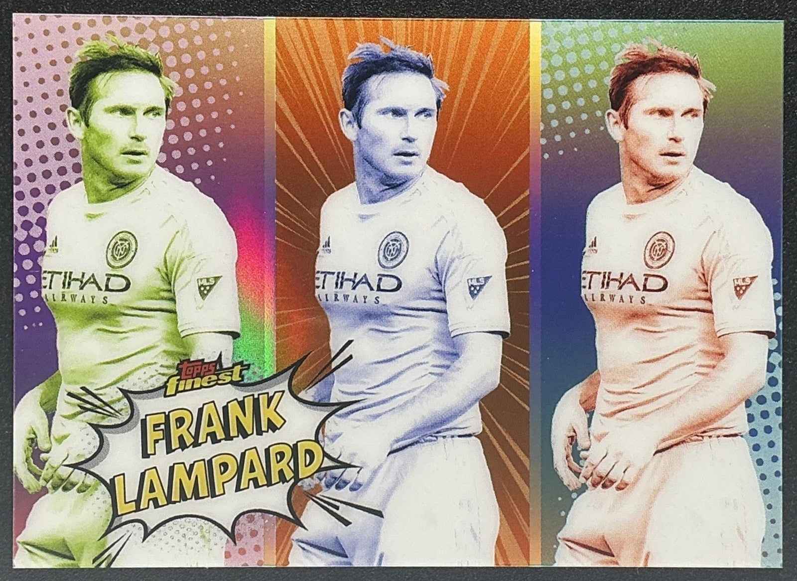 FRANK LAMPARD 2024 TOPPS FINEST MLS #PA-6 POP ART NYCFC