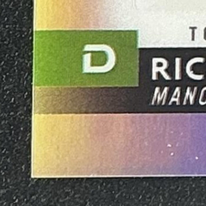 RICO LEWIS 2023-24 TOPPS FINEST UEFA CLUB COMPETITIONS #A-RC AUTO MAN CITY