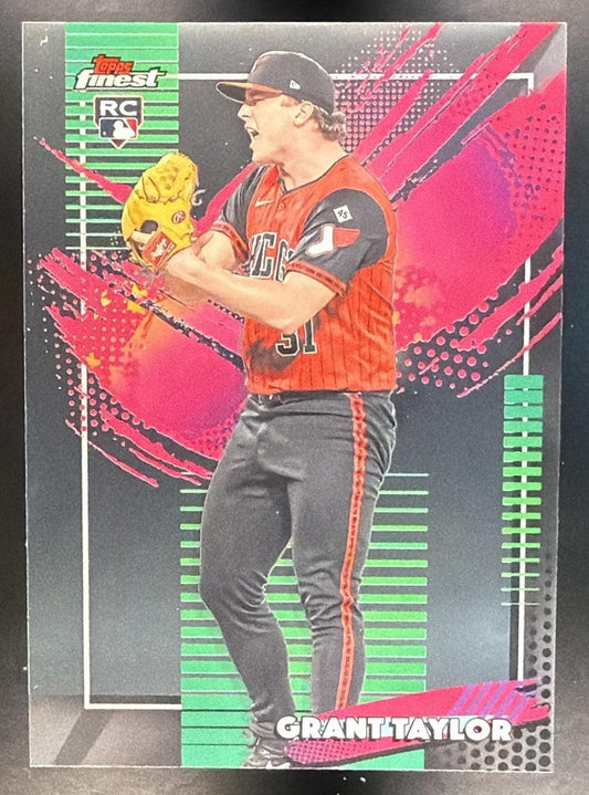 GRANT TAYLOR 2026 TOPPS FINEST #262 RARE RC WHITE SOX