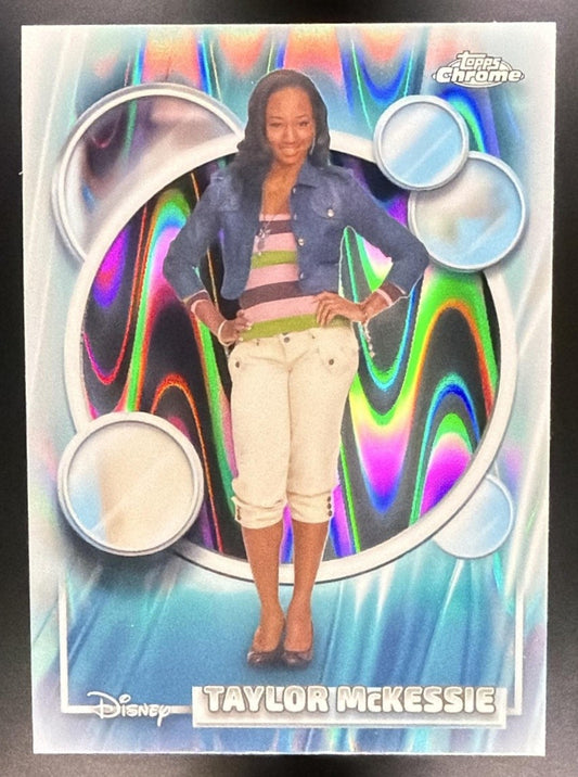 2026 Topps Chrome Disney Taylor McKessie #187 Raywave Refractor