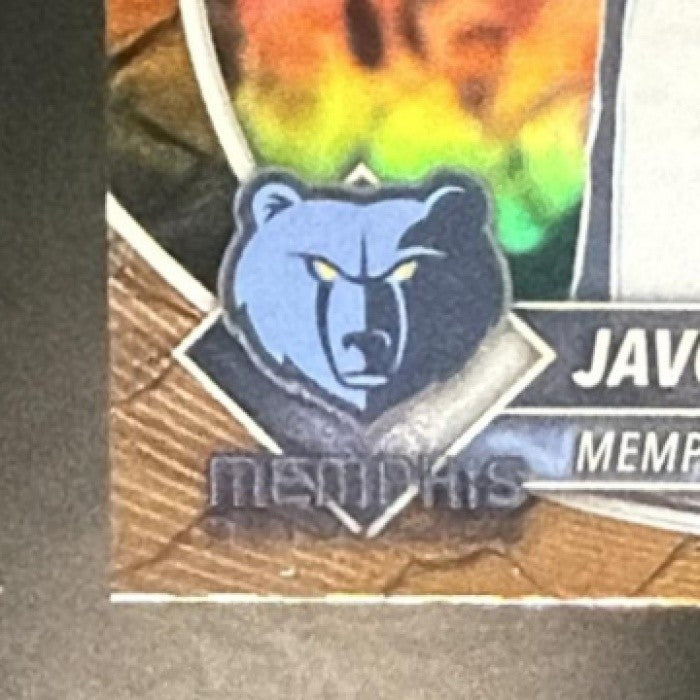 JAVON SMALL 2025-26 BOWMAN #BCV-46 CHROME REPTILIAN REFRACTOR RC GRIZZLIES