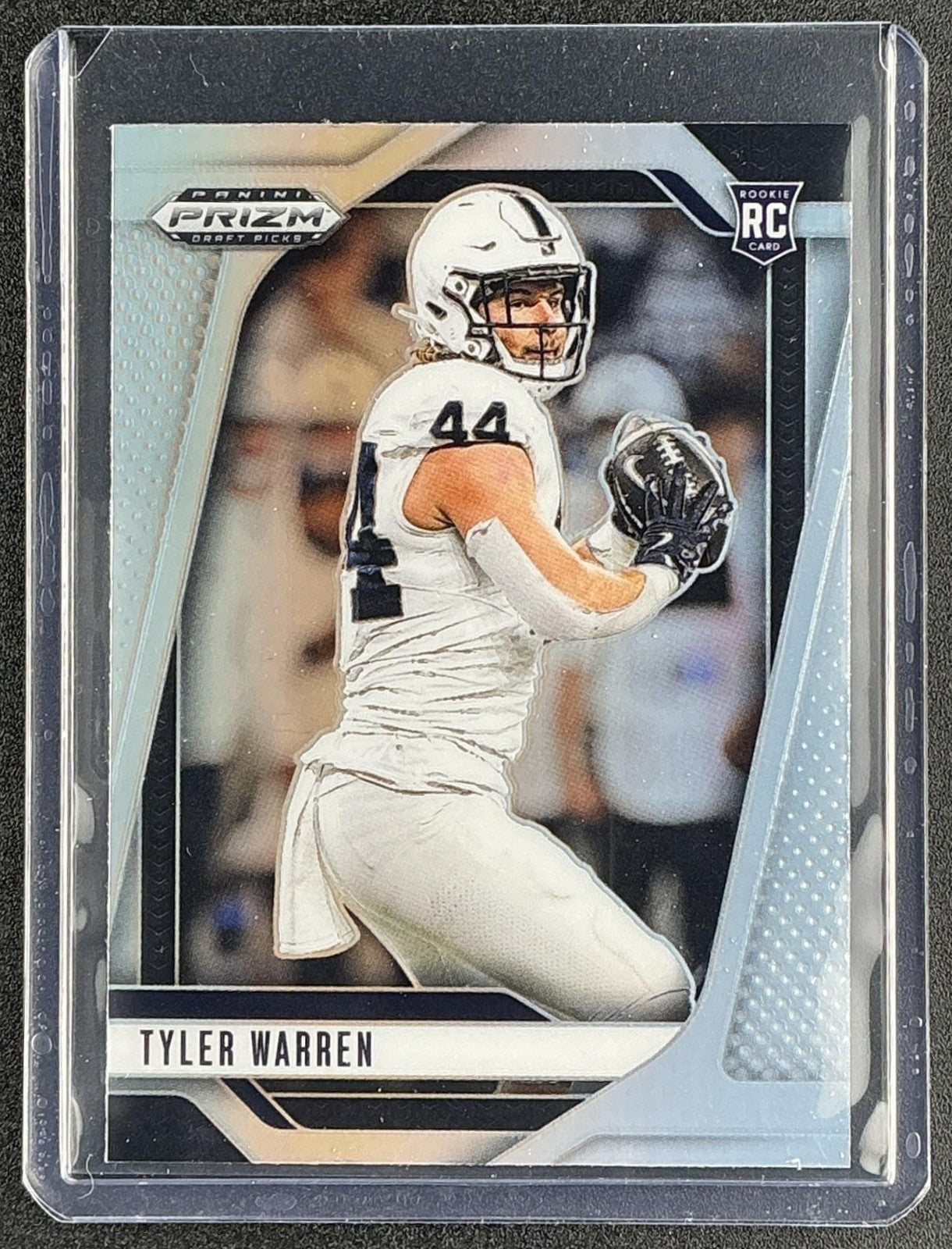 TYLER WARREN 2025 PANINI PRIZM DRAFT PICKS #107 SILVER RC NITTANY LIONS