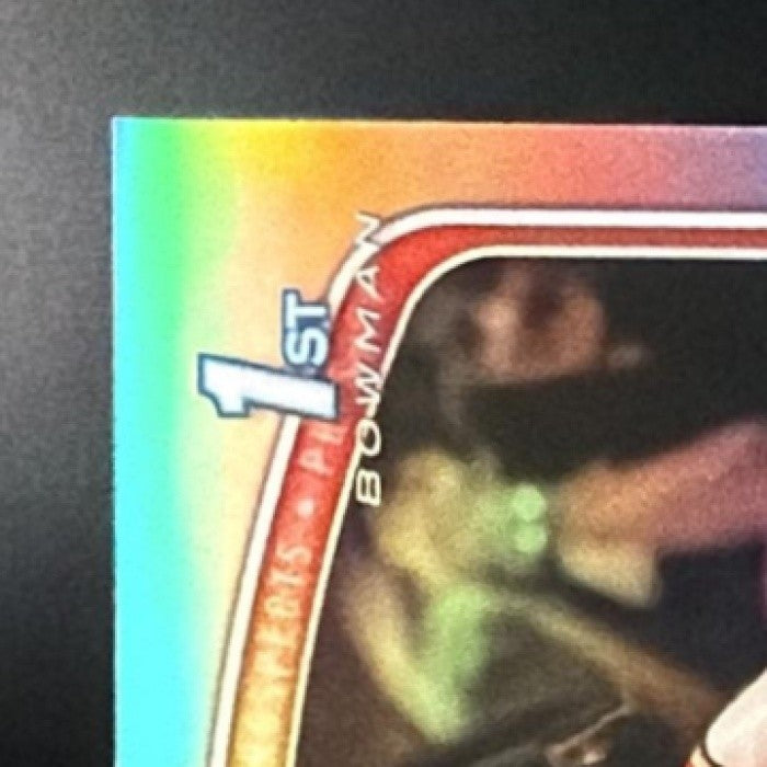 2025 Bowman Yarden Garzon #CPA-YG Chrome Auto Refractor /499 1st Prospect