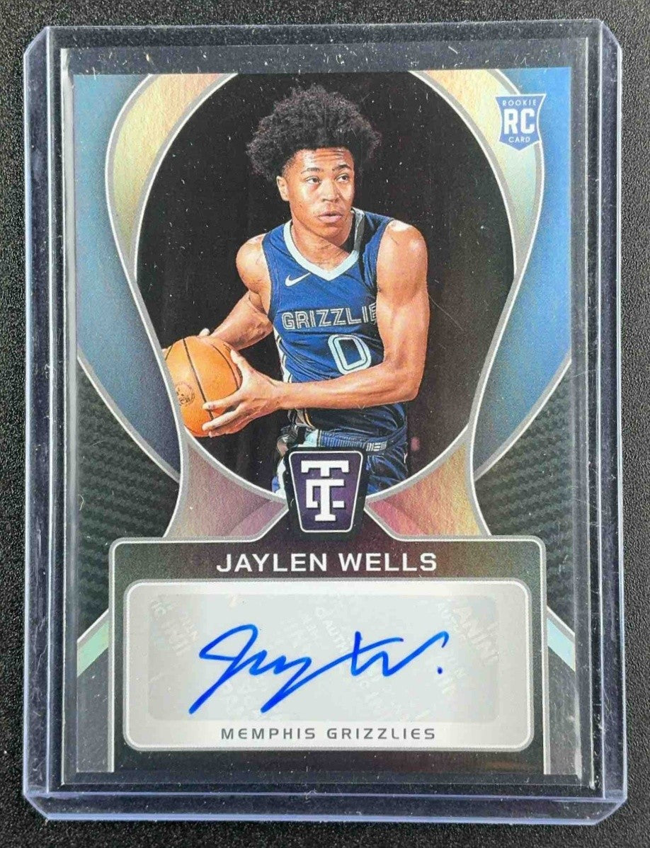 2024 Panini Totally Certified Jaylen Wells #TCS-WEL Signatures RC Auto