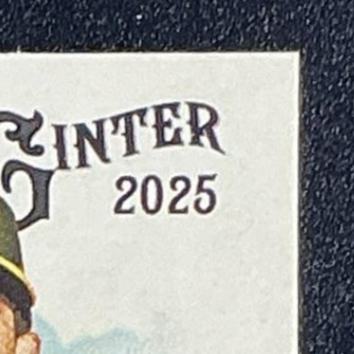 JACOB WILSON 2025 TOPPS ALLEN & GINTER #N222-23 1889 N222 MINI ATHLETICS