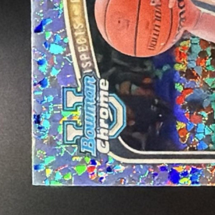 2025 Bowman Leah Macy #BCP-61 Chrome Mini Diamond Refractor 1st Prospect