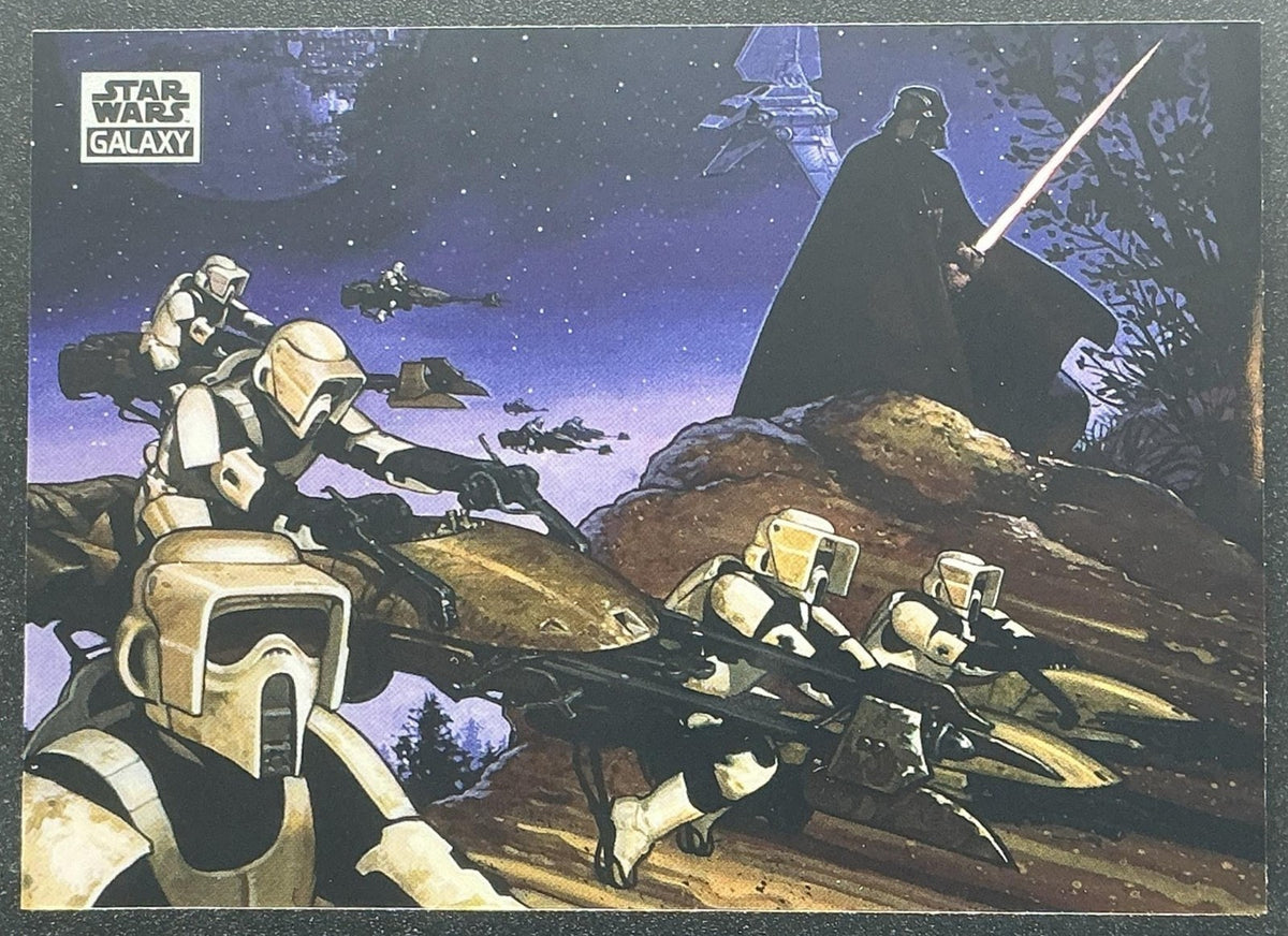 DARTH VADER AND THE SPEEDERS 2025 TOPPS CHROME STAR WARS GALAXY #57