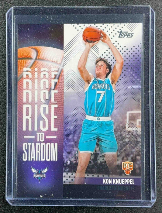 KON KNUEPPEL 2025-26 TOPPS #RTS-4 RISE TO STARDOM RC HORNETS