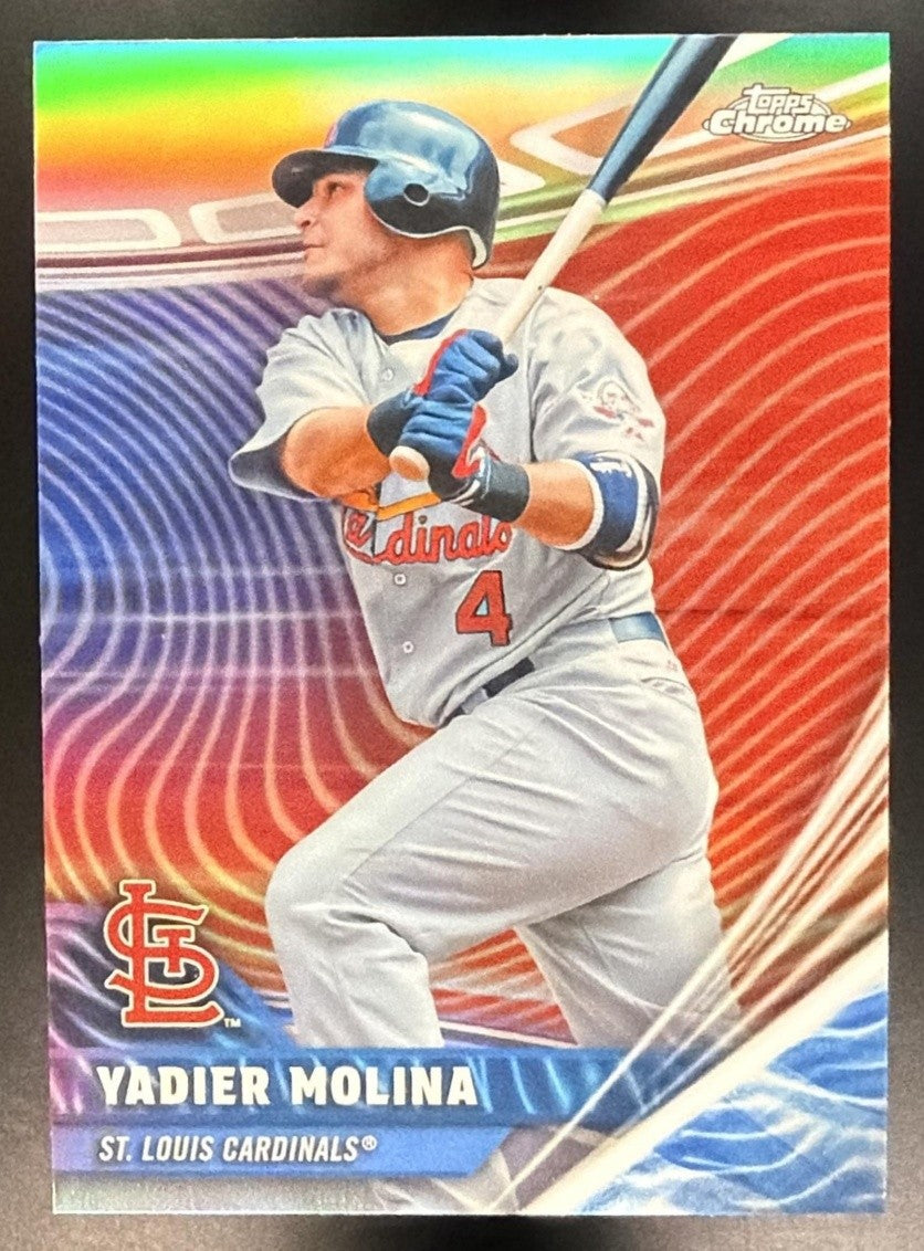 YADIER MOLINA 2026 TOPPS CHROME #RVA-7 RIVALS AWAY CARDINALS