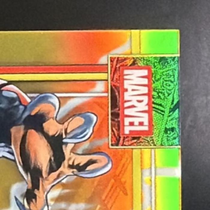 2026 Topps Chrome Marvel Comics Sabretooth Storm's Gold Lightning Refractor /50