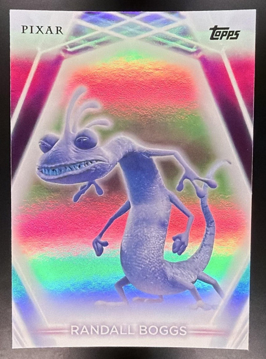 RANDALL BOGGS 2026 TOPPS DISNEY NEON #120 RAINBOW FOIL MONSTERS, INC.