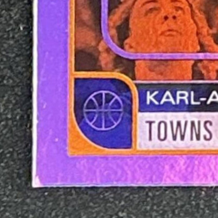 KARL-ANTHONY TOWNS 2025-26 TOPPS HOOPS #249 RAINBOW FOIL KNICKS