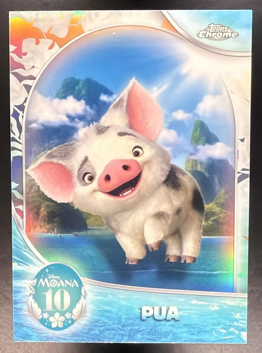PUA 2026 TOPPS CHROME DISNEY #MN-3 MOANA 10TH ANNIVERSARY