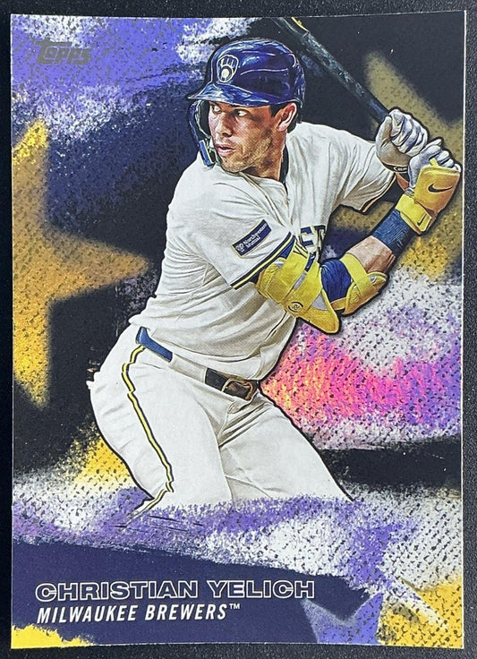 CHRISTIAN YELICH 2026 TOPPS SERIES 1 #SMLB-20 STARS OF MLB BREWERS