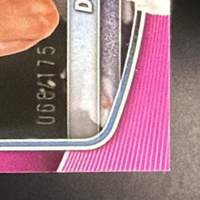 DEREK DIXON 2025-26 BOWMAN #BPP-37 PINK BORDER 68/175 1ST PROSPECT TAR HEELS