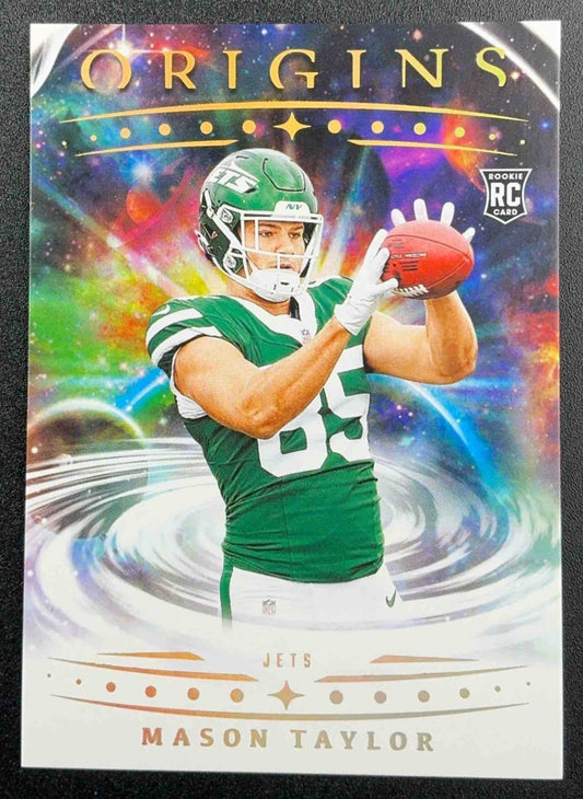 MASON TAYLOR 2025 PANINI ORIGINS #109 ROOKIE RC JETS