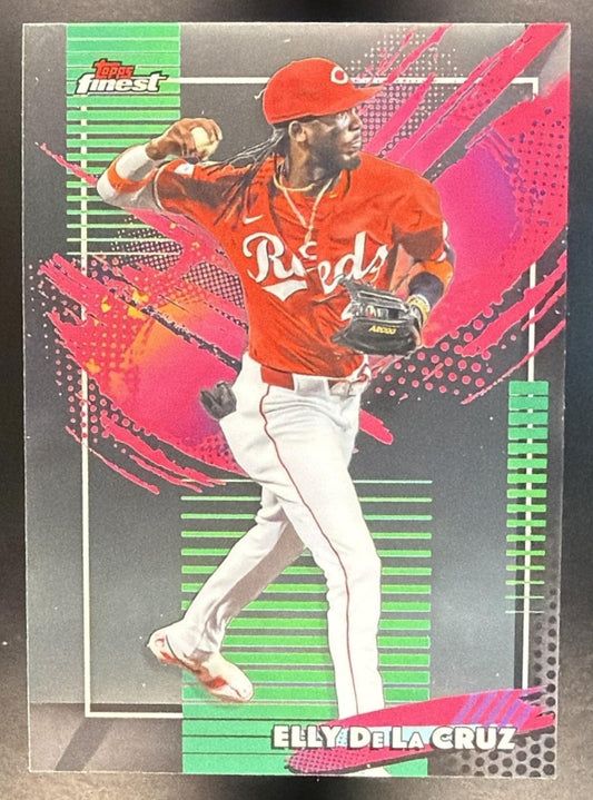 ELLY DE LA CRUZ 2026 TOPPS FINEST #273 RARE REDS