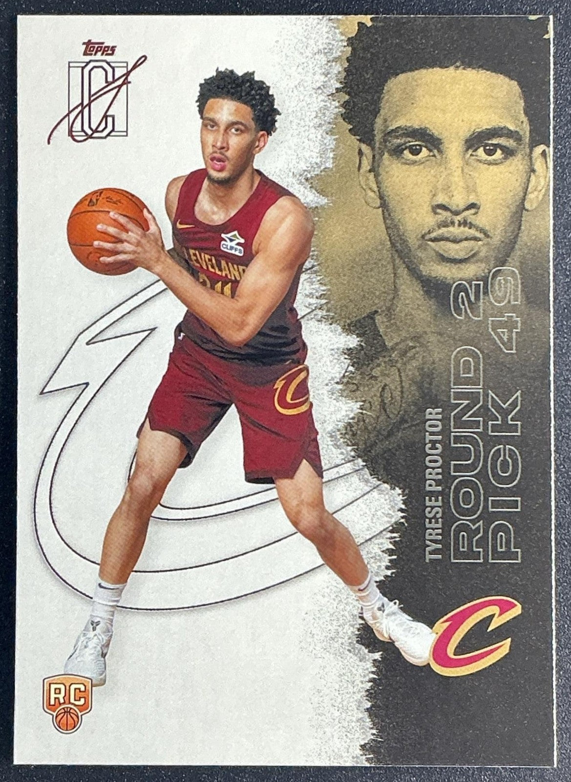 TYRESE PROCTOR 2025-26 TOPPS SIGNATURE CLASS #141 ROOKIE RC CAVALIERS