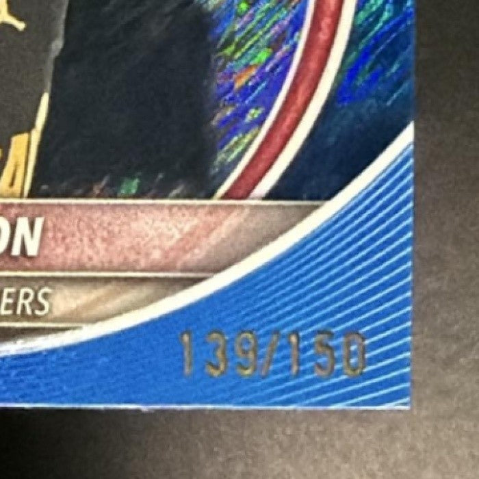 2025 Bowman Jaylon Tyson #BCV-173 Chrome Blue Shimmer Refractor /150