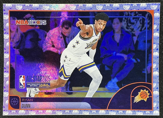 RYAN DUNN 2025-26 TOPPS HOOPS #297 RAINBOW FOIL ALL-STAR SUNS