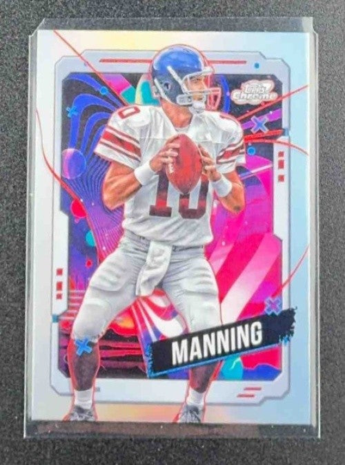 ELI MANNING 2024 TOPPS COSMIC CHROME #66 REFRACTOR GIANTS