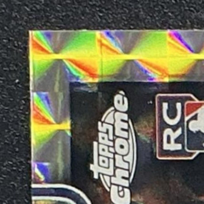 DALTON RUSHING 2025 TOPPS CHROME UPDATE #USC151 GEOMETRIC REFRACTOR RC DODGERS