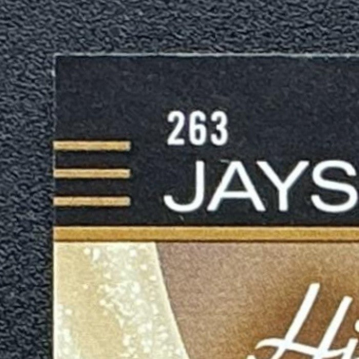 JAYSON TATUM 2025-26 TOPPS HOOPS #263 RAINBOW FOIL SEASON HIGHLIGHT CELTICS
