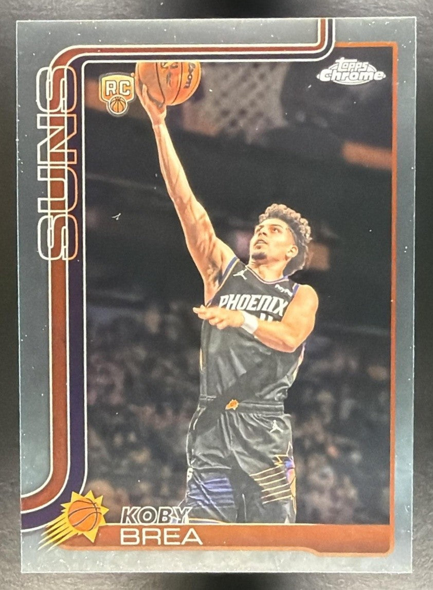 KOBY BREA 2025-26 TOPPS CHROME UPDATE #192 RC SUNS