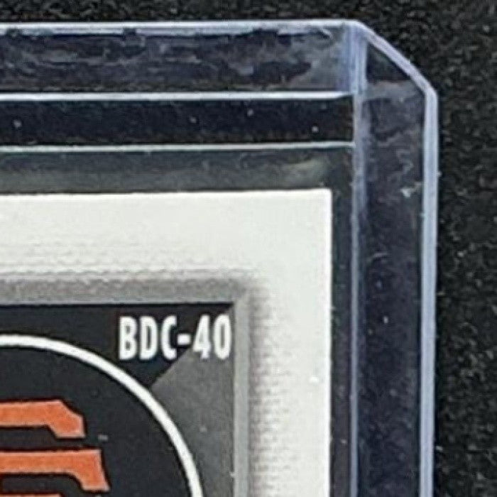 JAMES TIBBS III 2024 BOWMAN DRAFT #BDC-40 CHROME REFRACTOR 1ST PROSPECT GIANTS