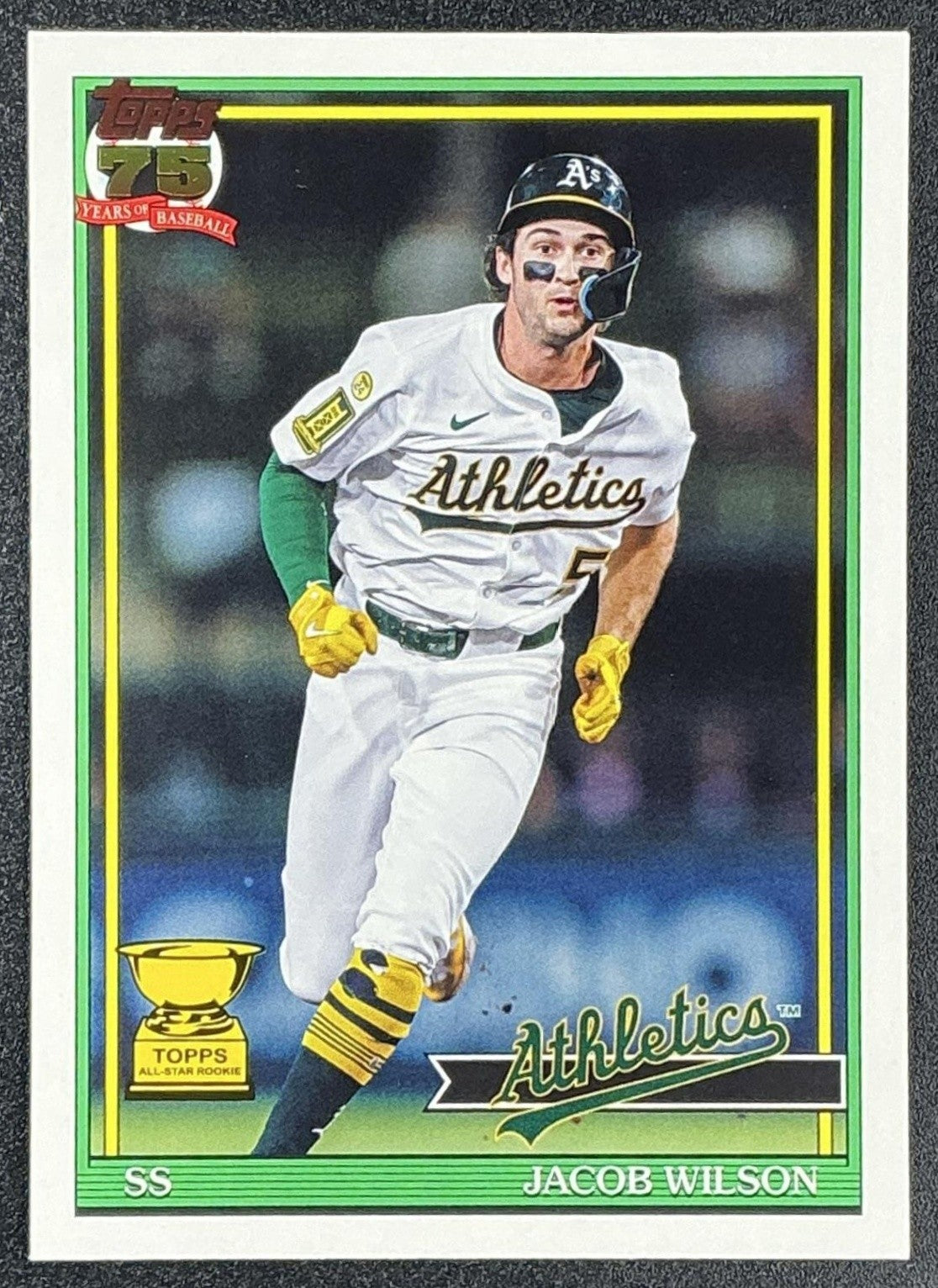 JACOB WILSON 2026 TOPPS #T91-77 1991 ATHLETICS
