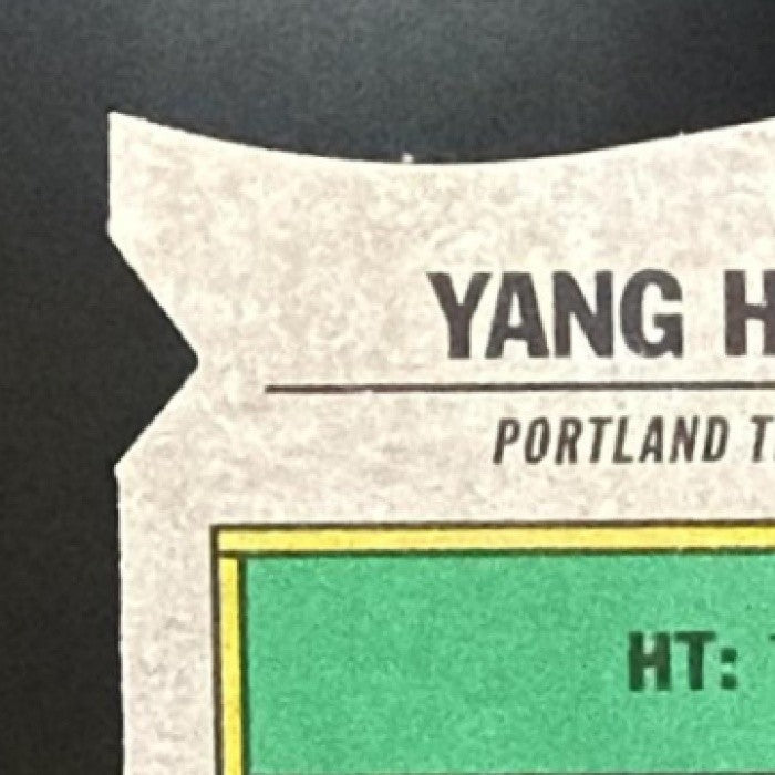 YANG HANSEN 2025-26 BOWMAN #RY-15 ROY FAVORITES CHROME RC TRAIL BLAZERS