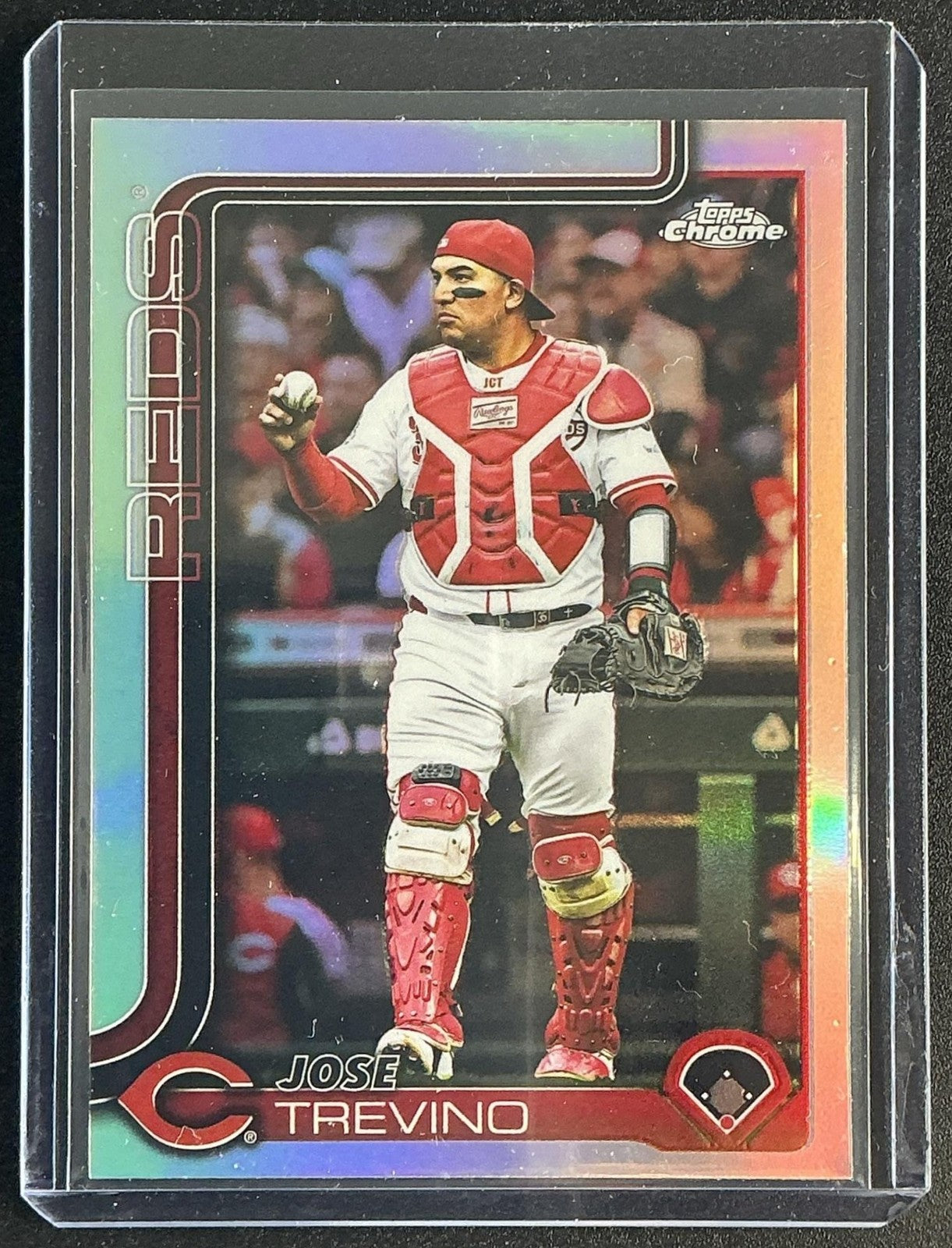JOSE TREVINO 2025 TOPPS CHROME UPDATE #USC2 REFRACTOR REDS