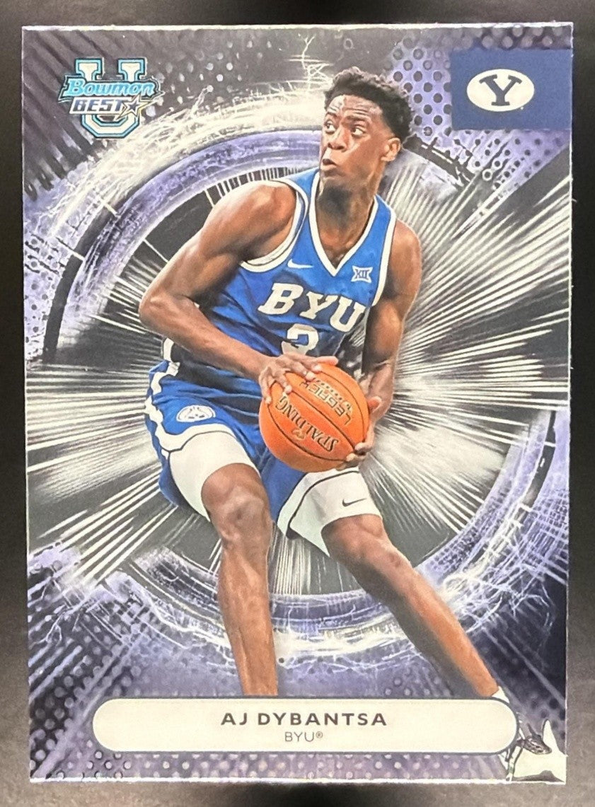 AJ DYBANTSA 2025-26 BOWMAN BEST UNIVERSITY #9 COUGARS